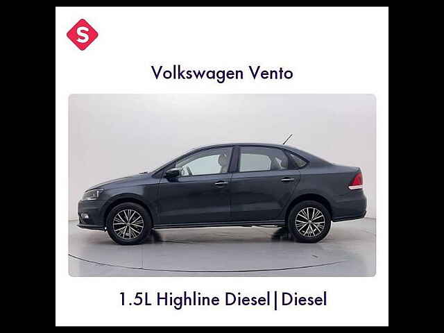 Second Hand Volkswagen Vento [2014-2015] Highline Diesel in Hyderabad