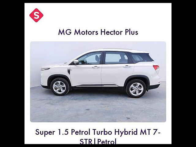 Second Hand MG Hector Plus [2020-2023] Super 1.5 Petrol Turbo Hybrid MT 7-STR in Kochi