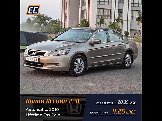 Used 2010 Honda Accord [2008-2011] 2.4 AT for sale in Kolkata at 