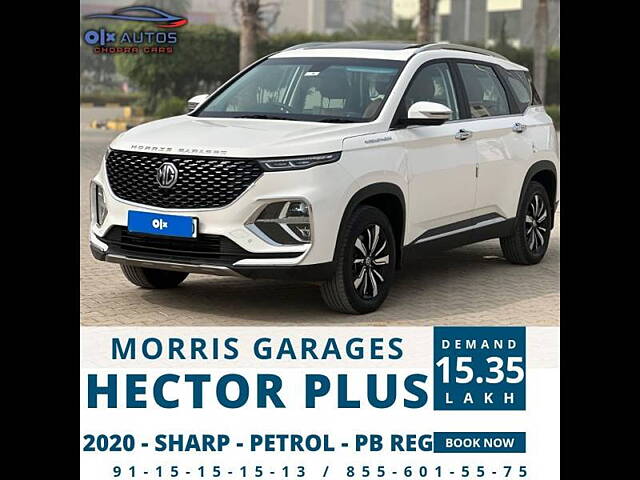 Second Hand MG Hector Plus [2020-2023] Sharp Hybrid 1.5 Petrol in Mohali