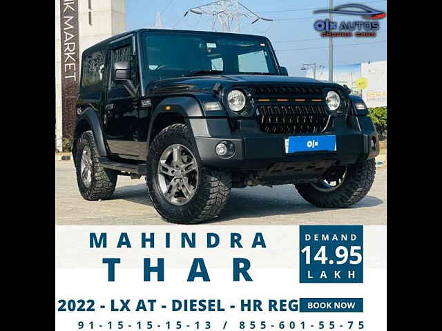 Second Hand Mahindra Thar LX Hard Top Diesel AT 4WD [2023] in Mohali