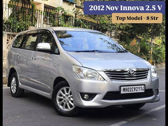 Second Hand Toyota Innova [2009-2012] 2.5 VX 8 STR BS-IV in Mumbai