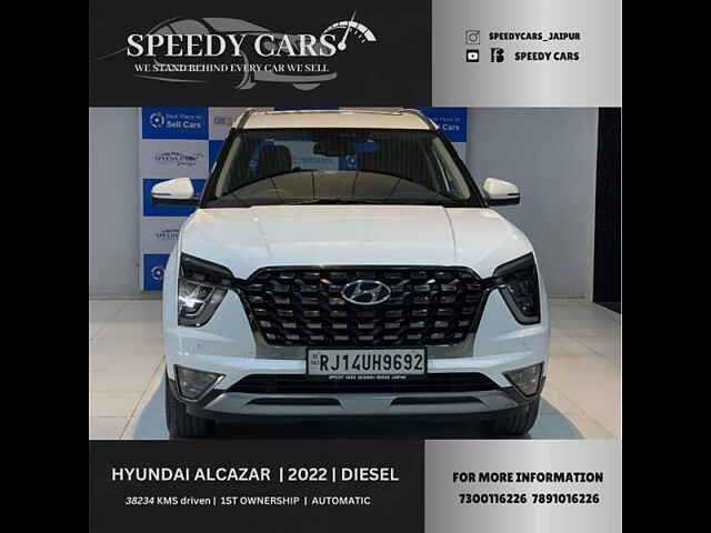 Second Hand Hyundai Alcazar [2021-2023] Signature (O) 6 STR 1.5 Diesel AT in Jaipur