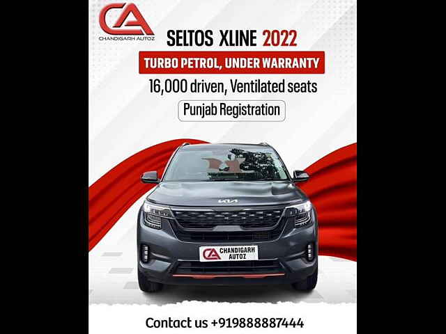 Second Hand Kia Seltos [2022-2023] X Line 1.4 DCT in Chandigarh