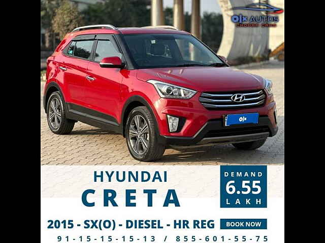 Second Hand Hyundai Creta [2015-2017] 1.6 SX (O) in Mohali