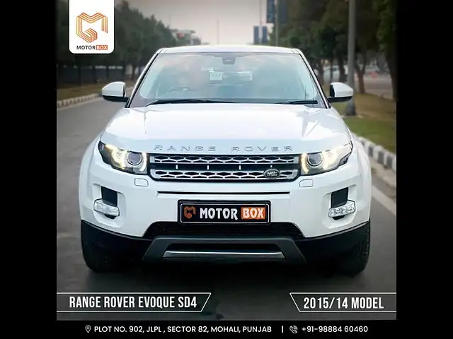 Second Hand Land Rover Range Rover Evoque [2014-2015] Pure SD4 in Chandigarh