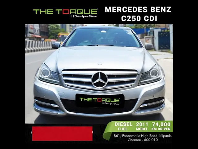 Second Hand Mercedes-Benz C-Class [2011-2014] C 250 CDI BlueEFFICIENCY in Chennai