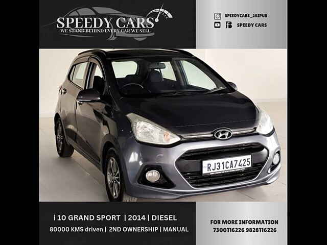 Second Hand Hyundai Grand i10 [2013-2017] Sports Edition 1.1 CRDi in Jaipur