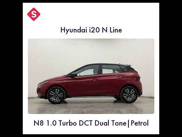 Second Hand Hyundai i20 N Line [2021-2023] N8 1.0 Turbo DCT Dual Tone in Hyderabad