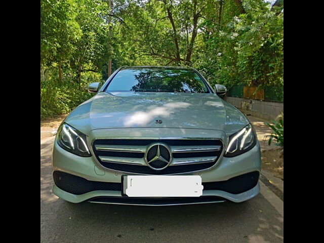 Buy White Pre Owned Mercedes Benz E Class, E-220D Exlcusive In Delhi