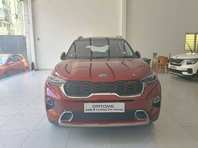 Second Hand Kia Sonet [2020-2022] GTX Plus 1.5 AT Dual Tone in Bangalore