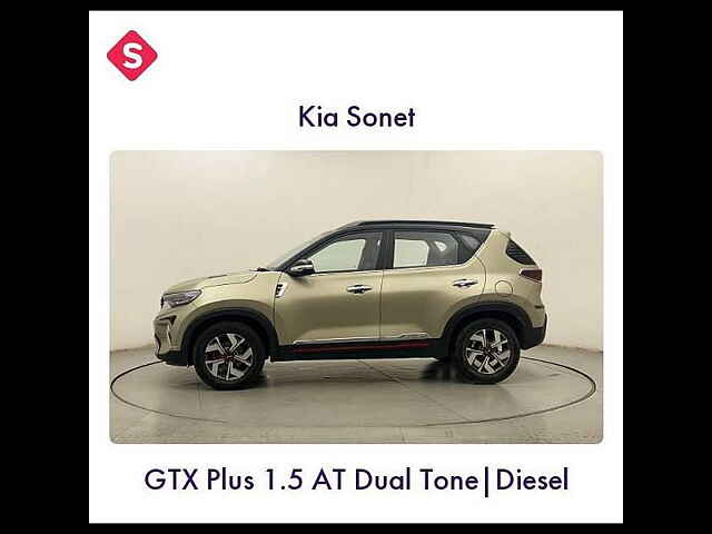 Second Hand Kia Sonet [2020-2022] GTX Plus 1.5 AT Dual Tone in Thane