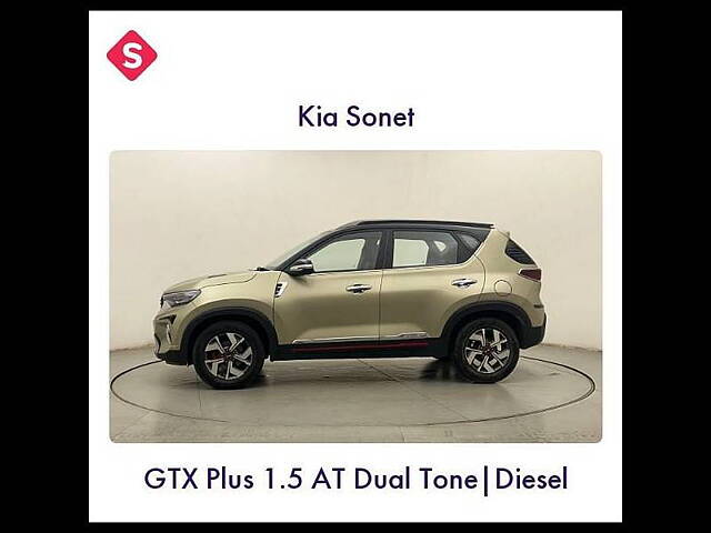 Second Hand Kia Sonet [2020-2022] GTX Plus 1.5 AT Dual Tone in Thane