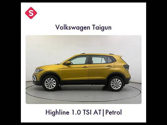 Second Hand Volkswagen Taigun [2021-2023] Highline 1.0 TSI AT in Ahmedabad