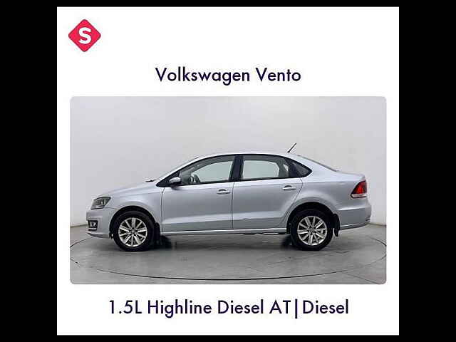 Second Hand Volkswagen Vento [2015-2019] Highline 1.5 (D) AT in Chennai