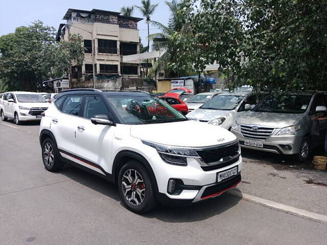 Second Hand Kia Seltos [2022-2023] GTX Plus 1.4 DCT Dual Tone in Mumbai