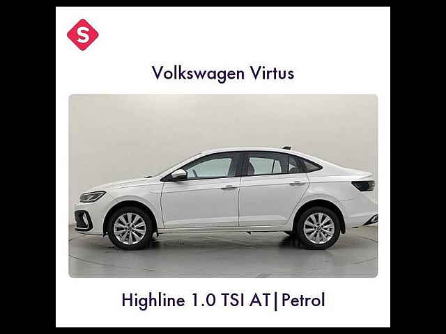 Second Hand Volkswagen Virtus [2022-2023] Highline 1.0 TSI AT in Lucknow