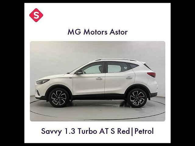 Second Hand MG Astor Savvy 1.3 Turbo AT S Red [2021-2023] in Ahmedabad