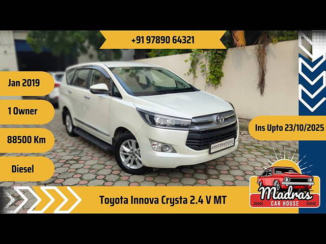 Second Hand Toyota Innova Crysta [2016-2020] 2.4 VX 8 STR [2016-2020] in Chennai