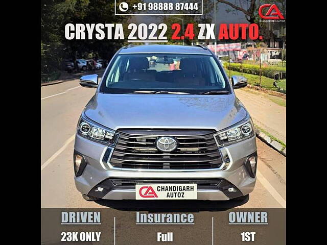 Second Hand Toyota Innova Crysta [2020-2023] ZX 2.4 AT 7 STR in Chandigarh