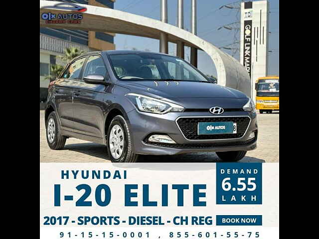 Second Hand Hyundai Elite i20 [2017-2018] Sportz 1.4 CRDI in Mohali