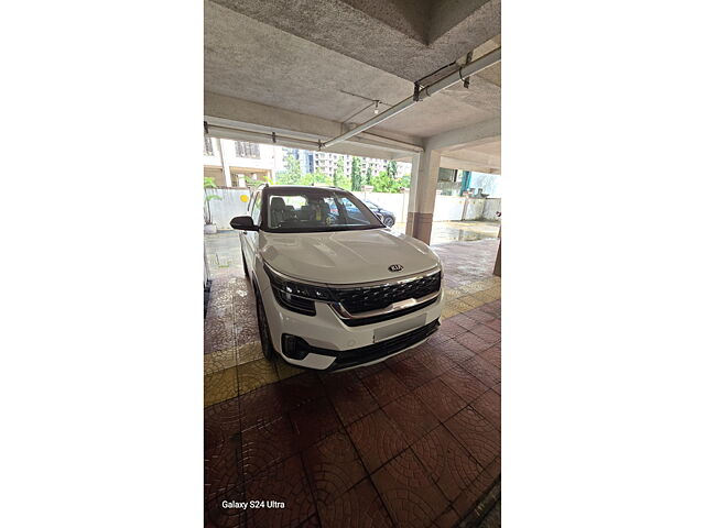 Second Hand Kia Seltos [2019-2022] HTX 1.5 Diesel Dual Tone [2019-2020] in Navi Mumbai