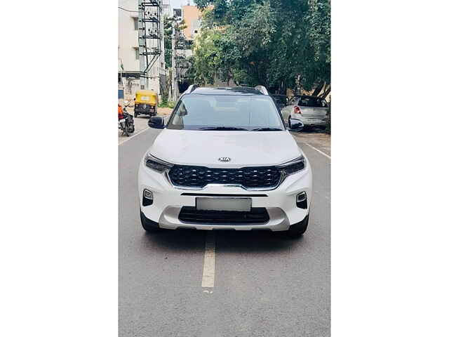 Second Hand Kia Sonet [2020-2022] HTK Plus 1.0 iMT Dual Tone in Bangalore