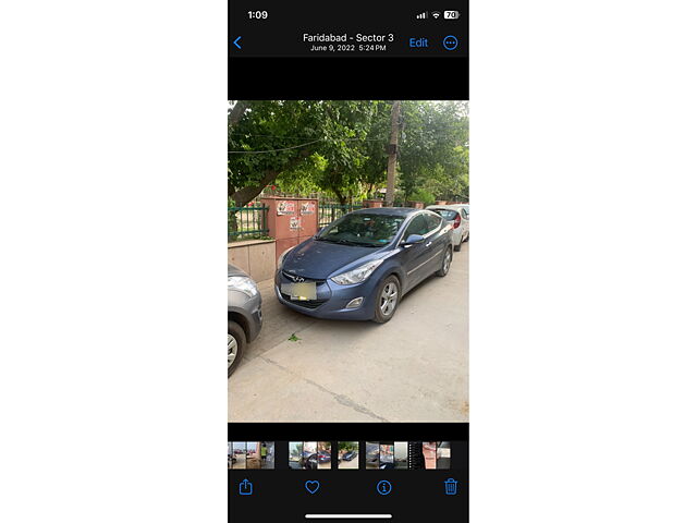 Second Hand Hyundai Elantra [2012-2015] 1.6 Base in Faridabad