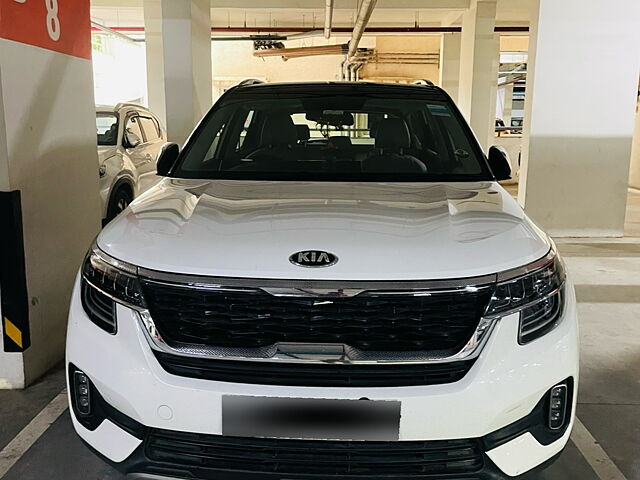 Second Hand Kia Seltos [2019-2022] HTX 1.5 Dual Tone [2019-2020] in Hyderabad