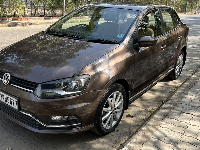 Second Hand Volkswagen Ameo Highline Plus 1.5L AT (D)16 Alloy in Rajkot