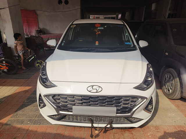 Second Hand Hyundai Aura [2020-2023] SX Plus 1.2 AMT Petrol in Hyderabad