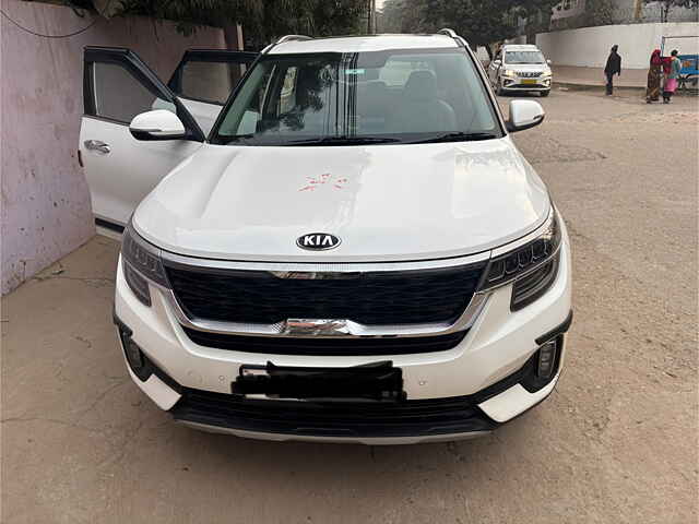 Second Hand Kia Seltos [2019-2022] HTX Plus 1.5 Diesel AT Dual Tone in Patna