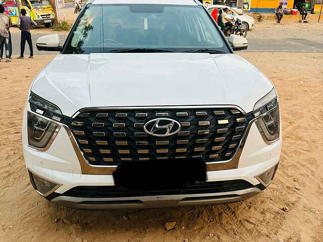 Second Hand Hyundai Alcazar [2021-2023] Signature 6 STR 1.5 Diesel Dual Tone in Jaipur