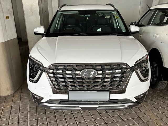 Second Hand Hyundai Alcazar [2021-2023] Signature (O) 6 STR 1.5 Diesel AT Dual Tone in Mumbai