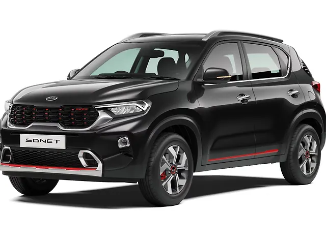 Second Hand किआ सोनेट htx 1.0 आईएमटी [2020-2021] in कृष्ण