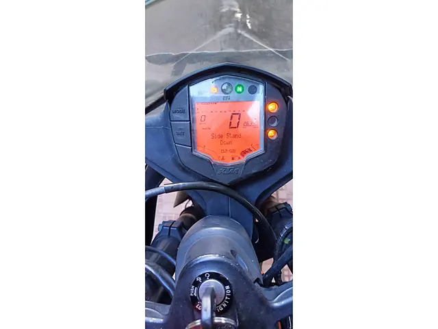 duke 200 speedometer second hand
