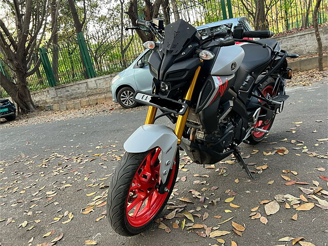 Second Hand Yamaha MT 15 V2 Ice Fluo - Cyan Storm - Racing Blue in Bangalore