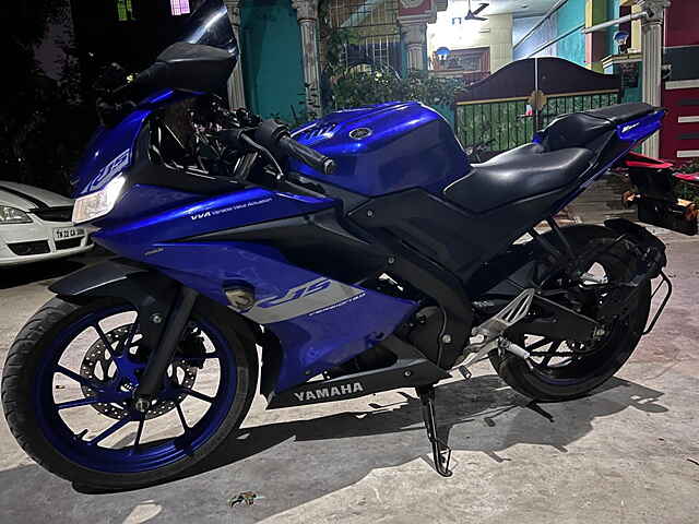 Second Hand Yamaha YZF R15 V3 Racing Blue - ABS BS VI in Vellore