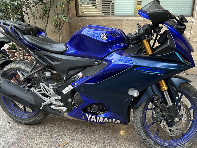 Second Hand Yamaha R15 V4 Racing Blue [2022] in Faridabad