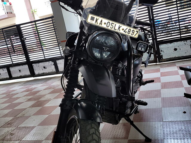 Second Hand Yezdi Adventure Mambo Black [2022] in Bangalore