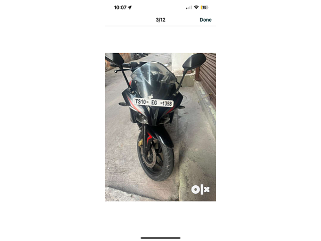 Second Hand Bajaj Pulsar RS 200 Demon Black Standard in Hyderabad