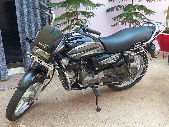 2012 Hero Splendor Self Drum Alloy - Used Two Wheeler for Sale in Jabalpur