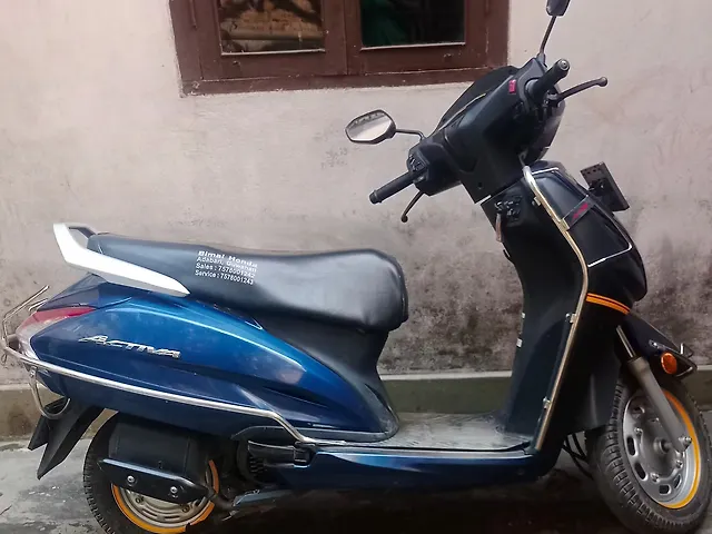 Honda Scooter Activa 6g Deluxe 6g Deluxe Blue Colour Honda Activa