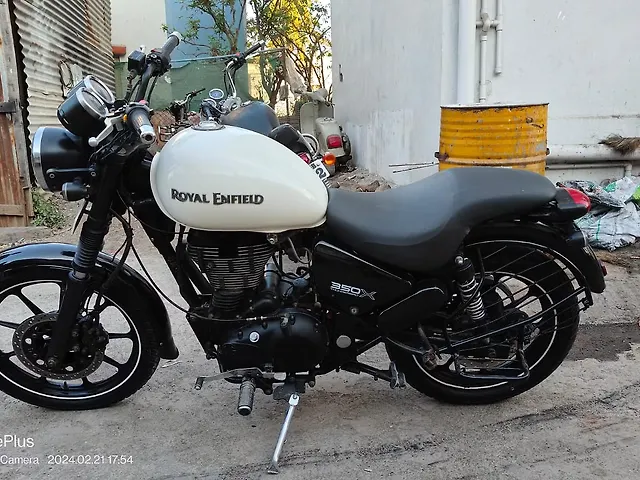 White Colour New Model Thunderbird Thunderbird 350x White Color