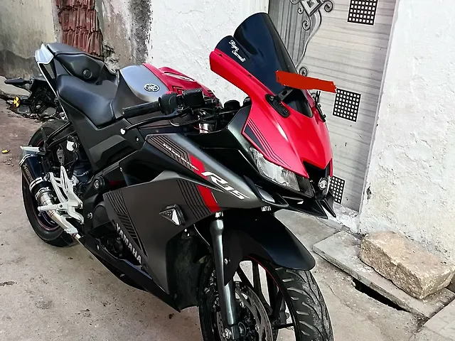 V3 Bs6 R15 V3 Black Red Red Colour V3 R15 New Model Yamaha R15
