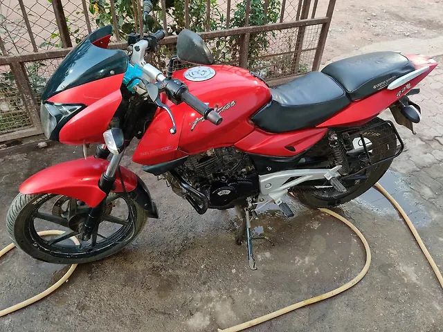 Pulsar 150 2010 Model Red Color Pic Red 18o Pulsar Colour Pulsar