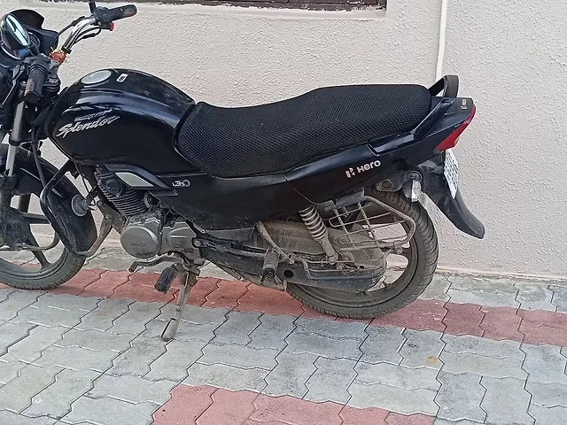 Used 2023 Hero Super Splendor Drum Black and Accent for sale in