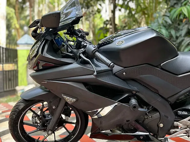 Modified R15 V3 Dark Knight Accessories Matte Black Yamaha R15 V3