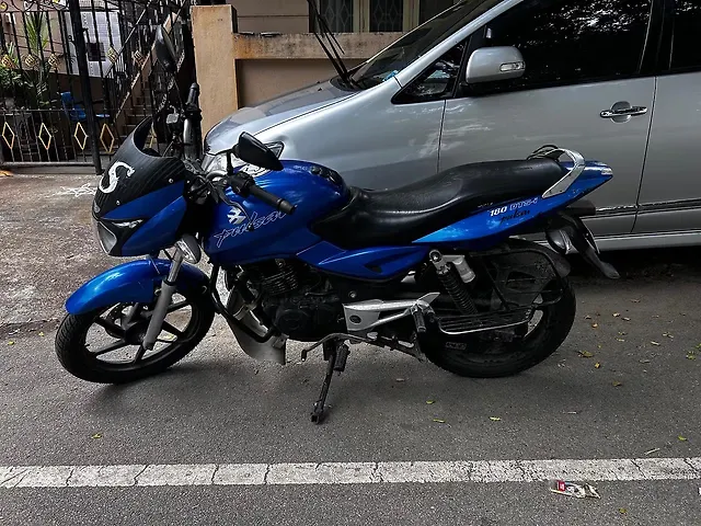 Motorcycle Bajaj Pulsar 180fbs6 Blue Pulsar 180f Pulsar 180f Bajaj