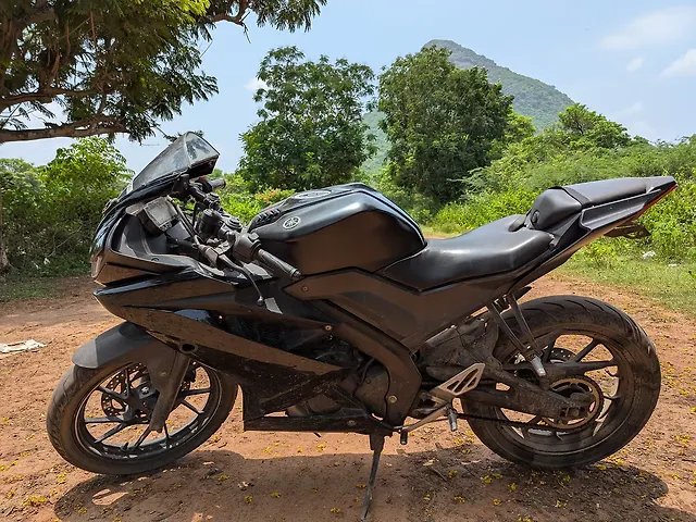 Used 2021 Yamaha YZF R15 V3 DarkNight ABS BS VI for sale in